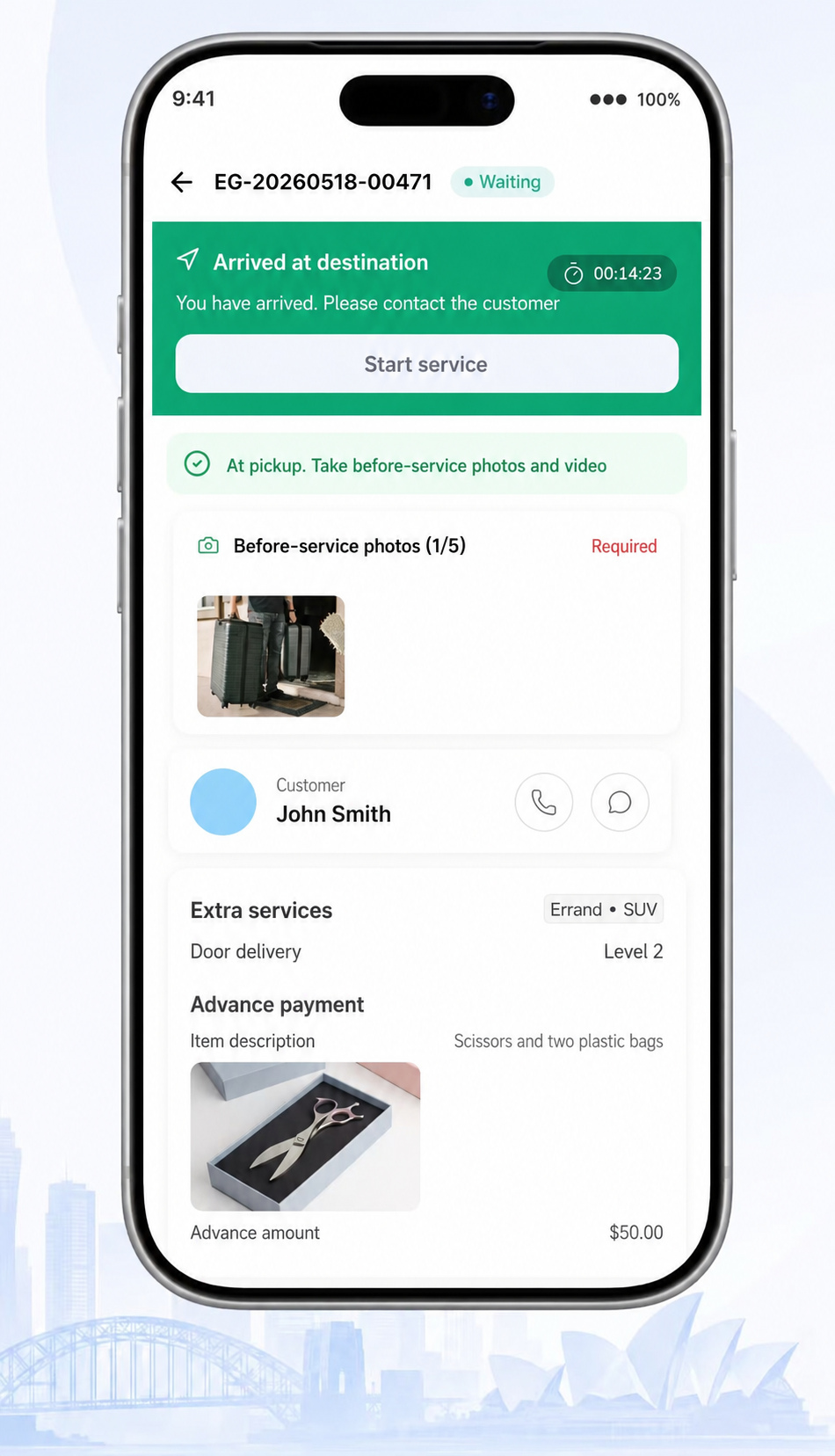 Keep a digital service record